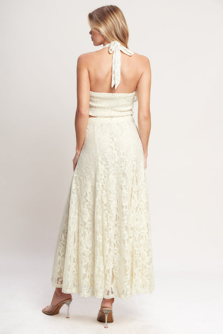 BALLET MUSE WOVEN LACE TOP