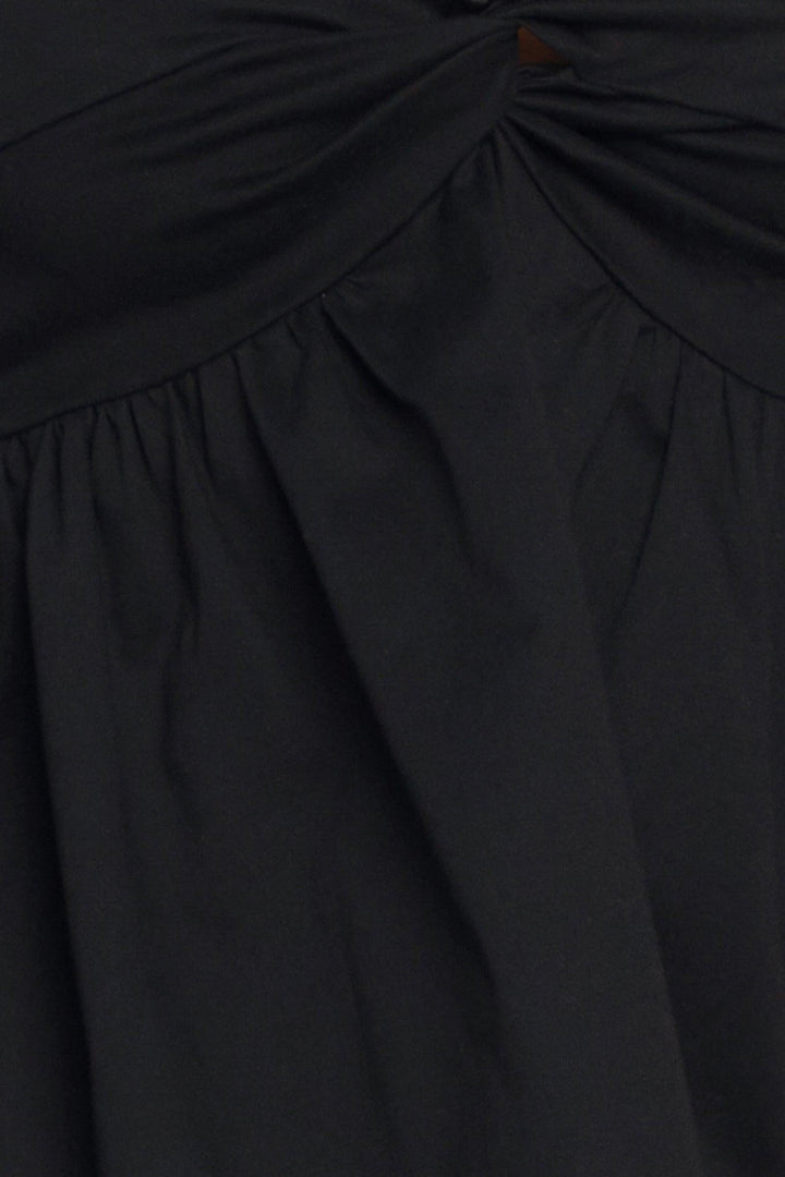 SLEEK TEMPTATION WOVEN TOP