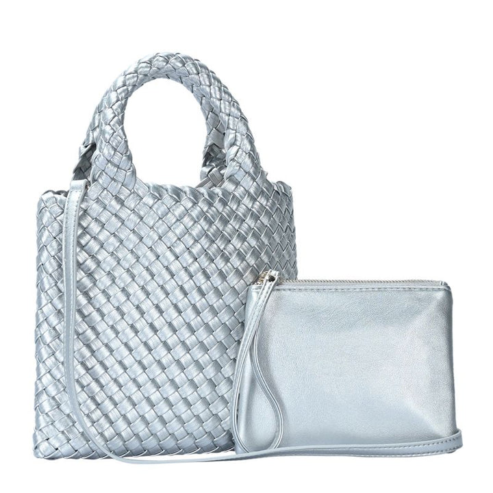 Melody 2 in 1 Wristlet Pouch Woven Crossbody