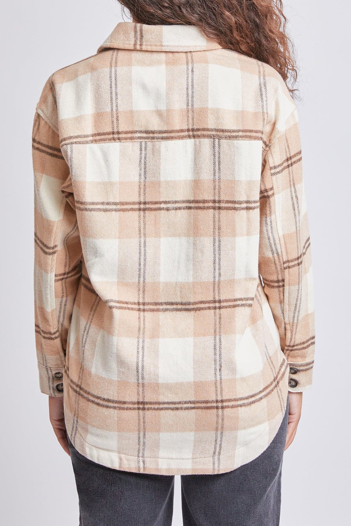 Women's Oversized Plaid Flannel Shacket