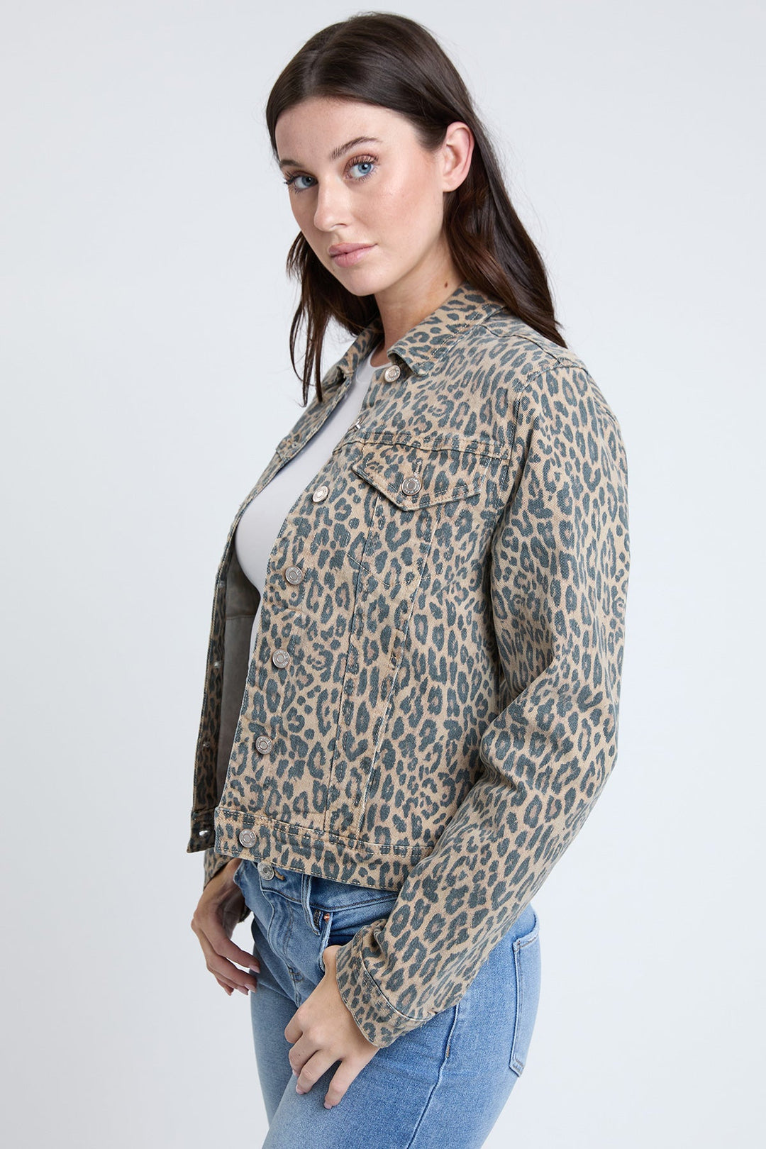 Women's Bull Denim Mid Length Jacket