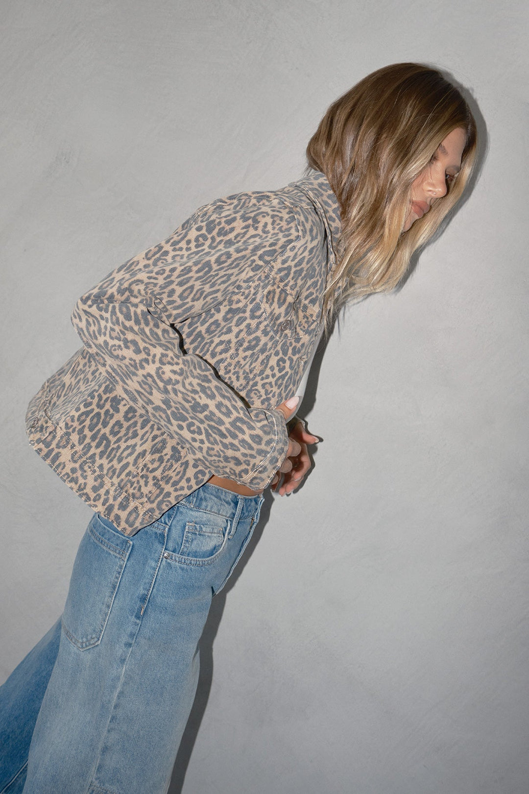 Women's Bull Denim Mid Length Jacket