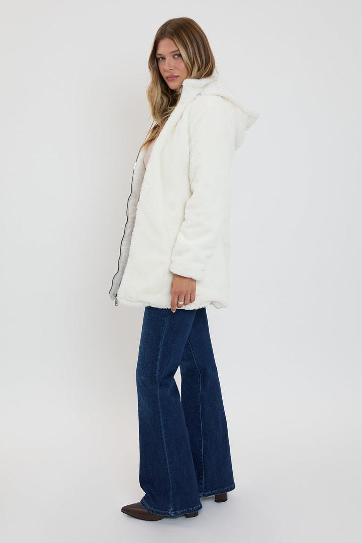 Winter Faux Fur Reversible Jacket