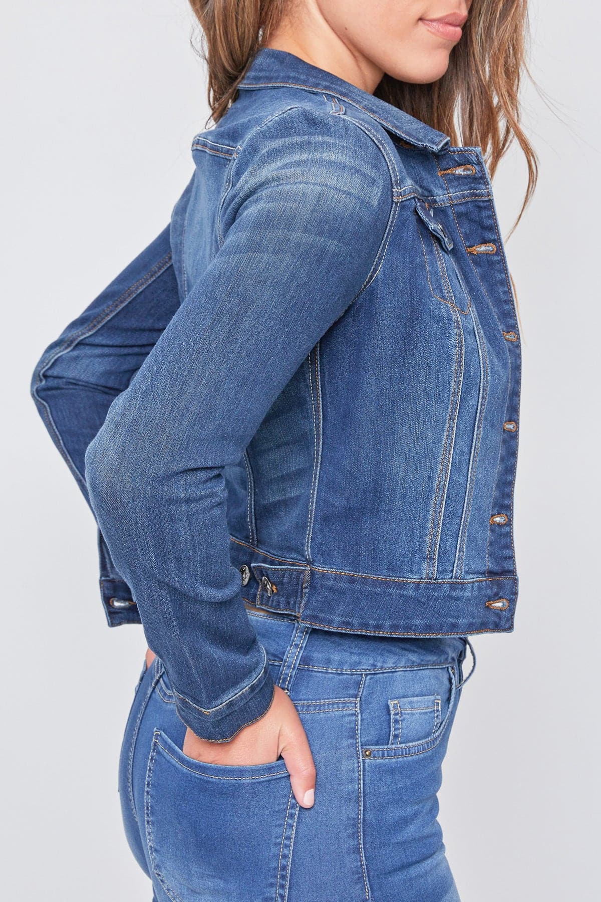 Women's Midi Denim Jacket