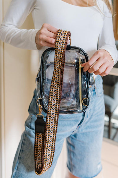 Jacie Clear Sling Crossbody