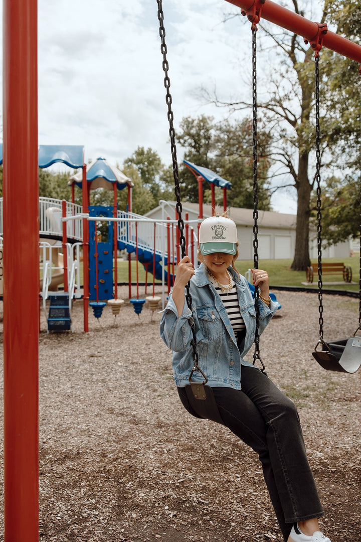 Recess Social Club - Green Vintage Trucker Hat