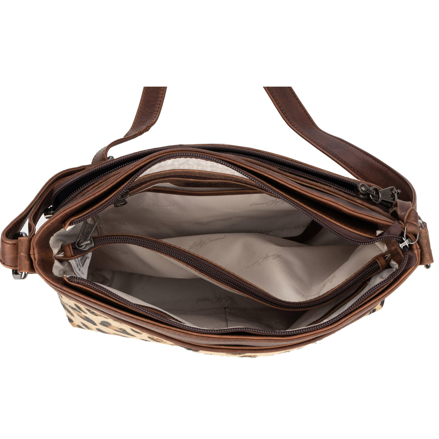 Concealed Carry Josie Leather Crossbody by Lady Conceal