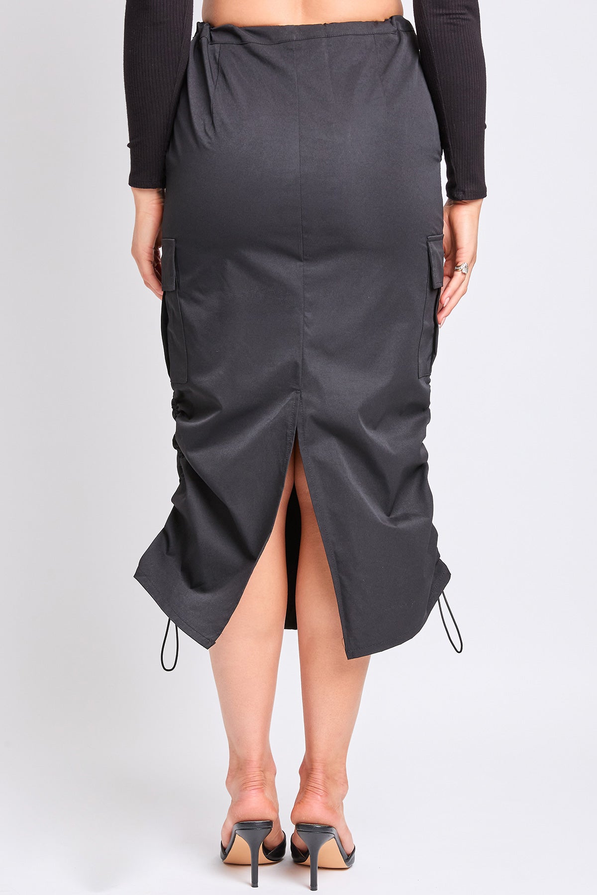 Women's Midi Cargo Parachute Skirt