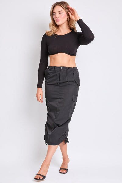 Women's Midi Cargo Parachute Skirt