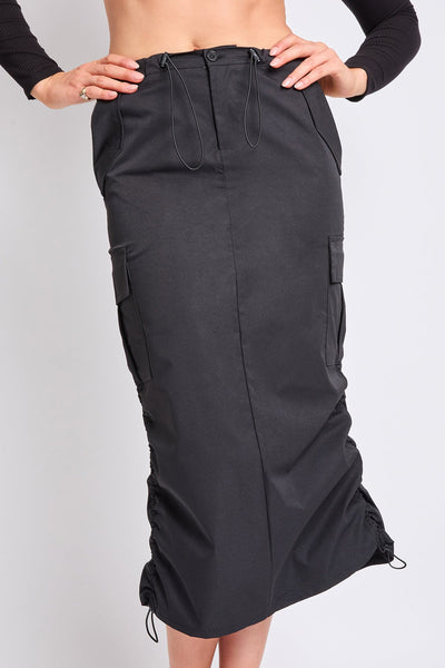 Women's Midi Cargo Parachute Skirt