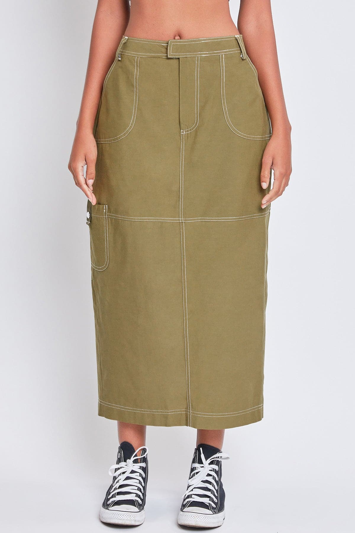 Women's Cargo Maxi Skirt