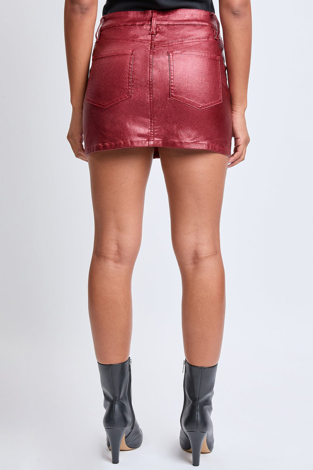 Women's Metallic Micro Mini Skirt