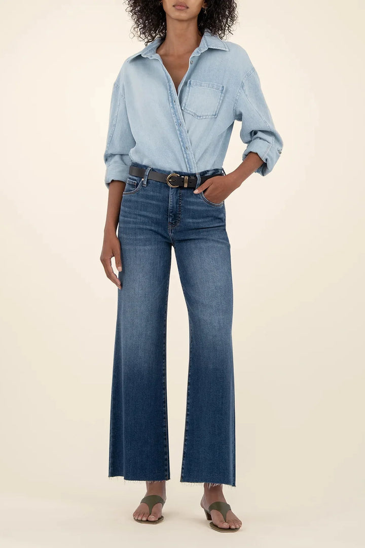 KUT FROM THE KLOTH | Meg High Rise Wide Leg Jeans