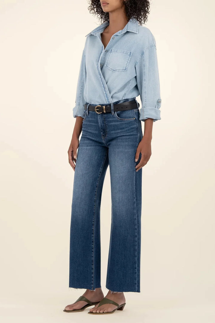 KUT FROM THE KLOTH | Meg High Rise Wide Leg Jeans