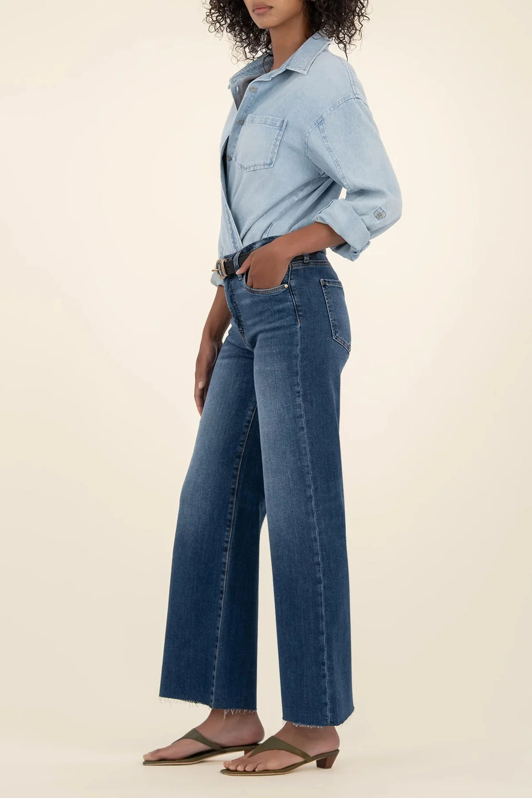 KUT FROM THE KLOTH | Meg High Rise Wide Leg Jeans