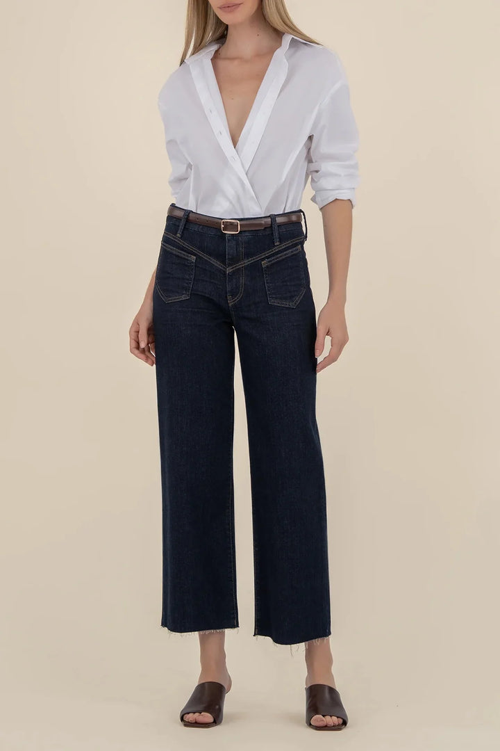 Charlotte High Rise Wide Leg Jean