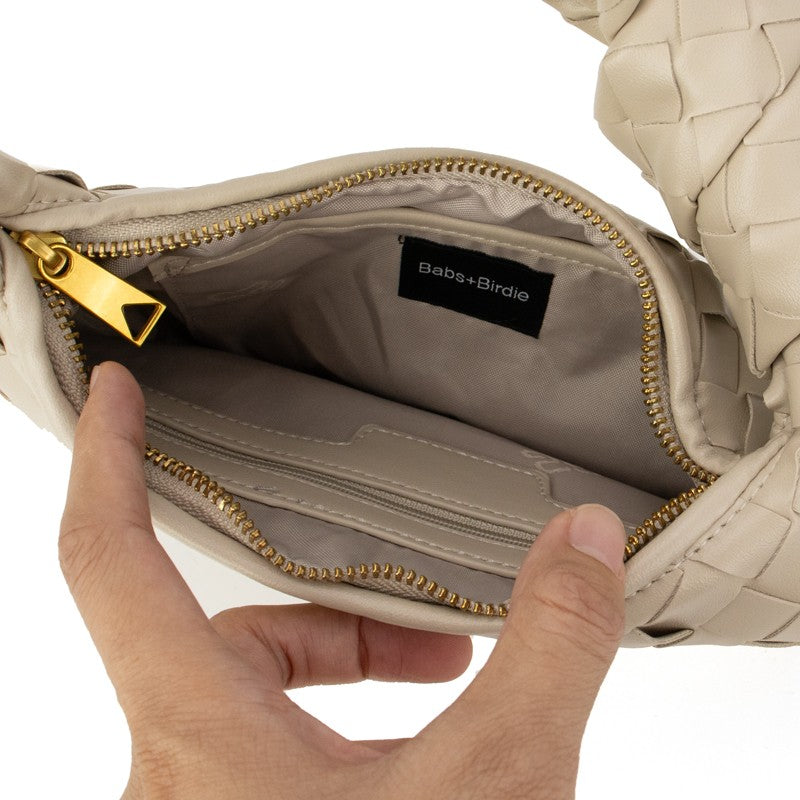 The Charlize | Knotted Woven Handbag