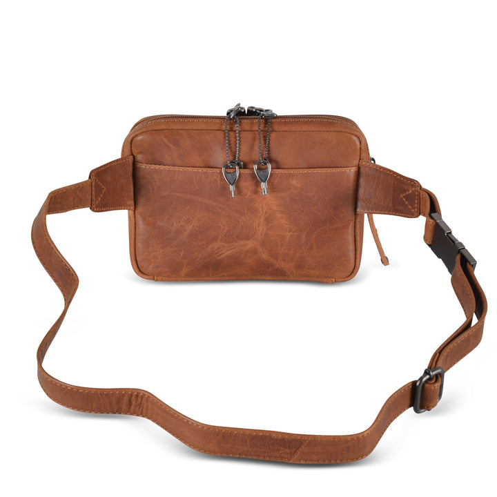 Concealed Carry Kailey Leather Fanny Pack/Sling by Lady Conceal