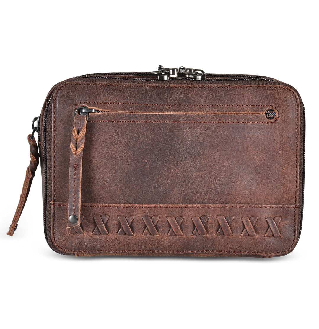 Concealed Carry Kailey Leather Fanny Pack/Sling by Lady Conceal