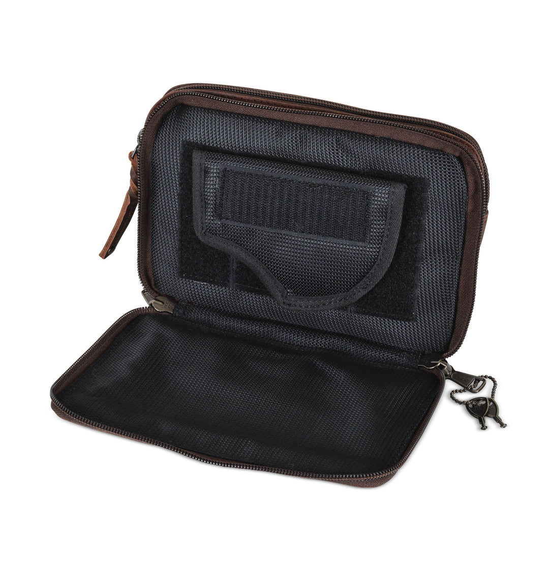 Concealed Carry Kailey Leather Fanny Pack/Sling by Lady Conceal