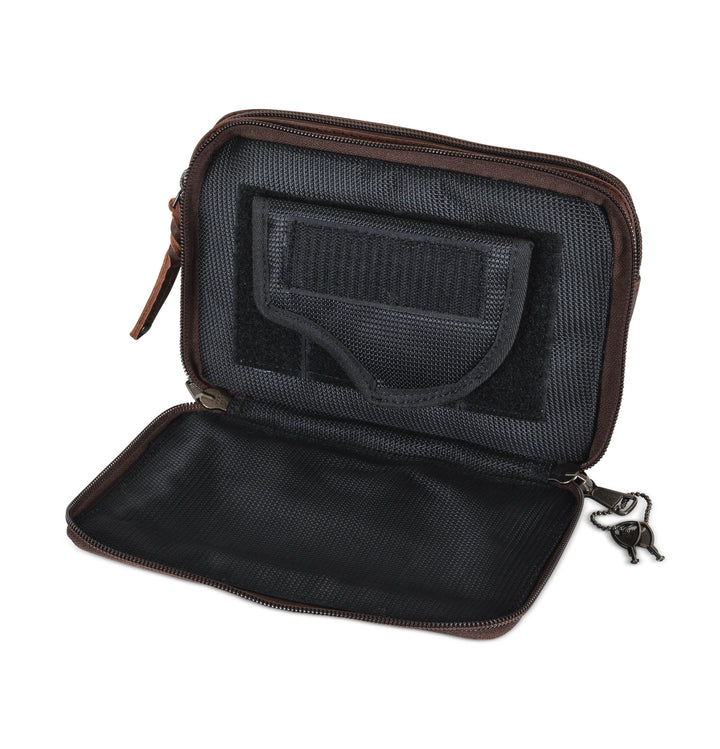 Concealed Carry Kailey Leather Fanny Pack/Sling by Lady Conceal