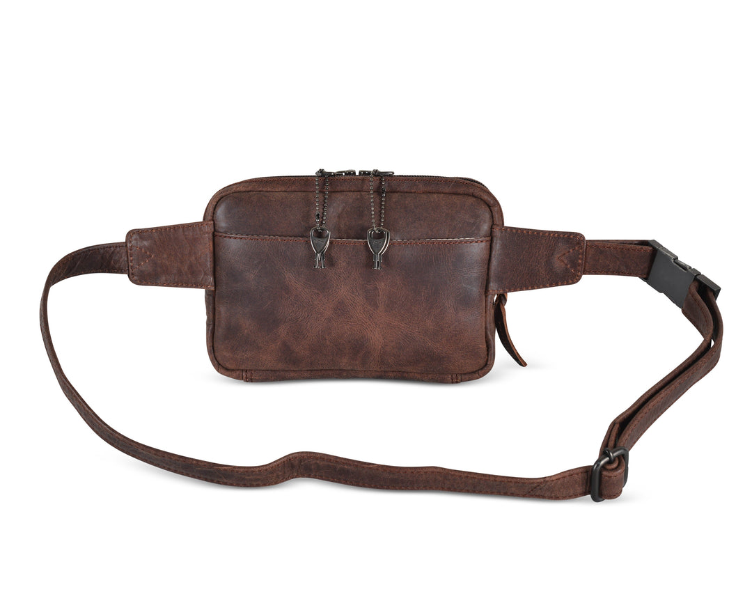 Concealed Carry Kailey Leather Fanny Pack/Sling by Lady Conceal