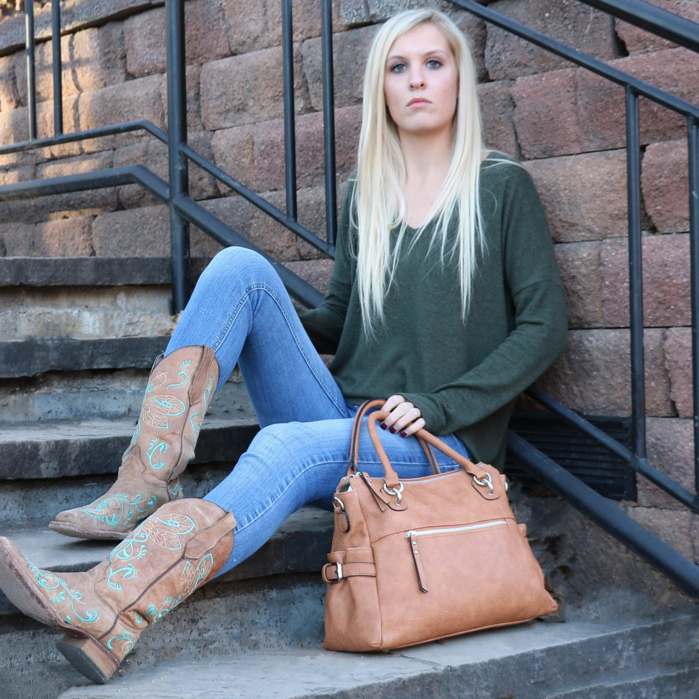 Concealed Carry Jessica Satchel by Lady Conceal