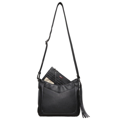 Concealed Carry Emery Crossbody with RFID Slim Wallet by Lady Conceal