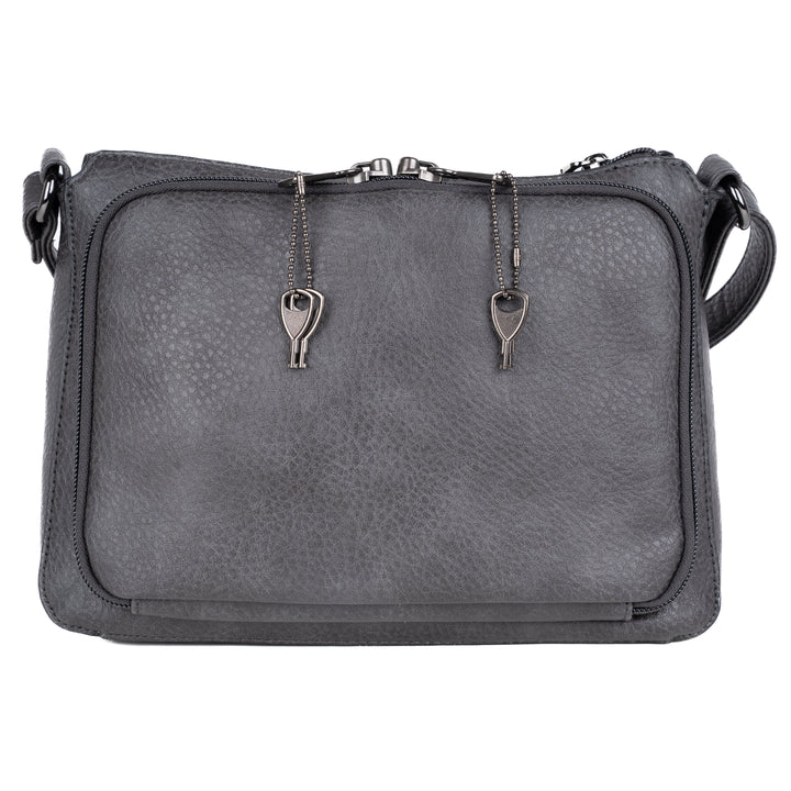 Concealed Carry Kinsley Crossbody with RFID Slim Wallet by Lady Conceal