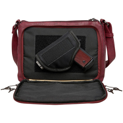 Concealed Carry Kinsley Crossbody with RFID Slim Wallet by Lady Conceal