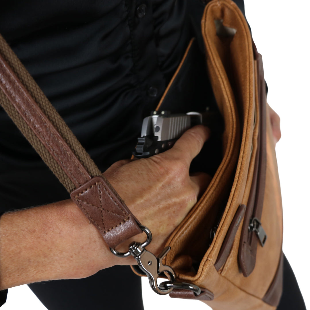 Concealed Carry Addison Crossbody by Lady Conceal