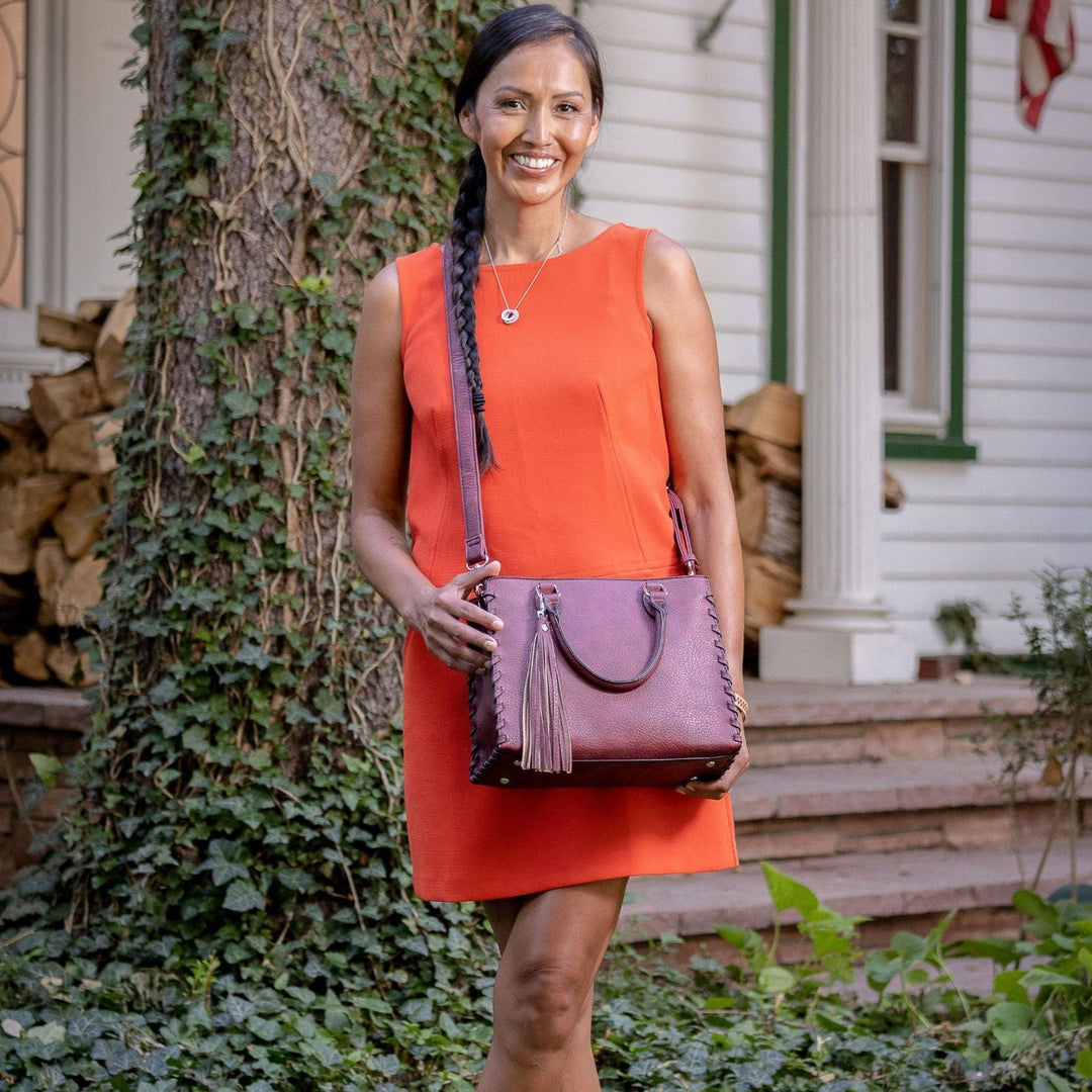 Concealed Carry Crossbody Ann Satchel by Lady Conceal