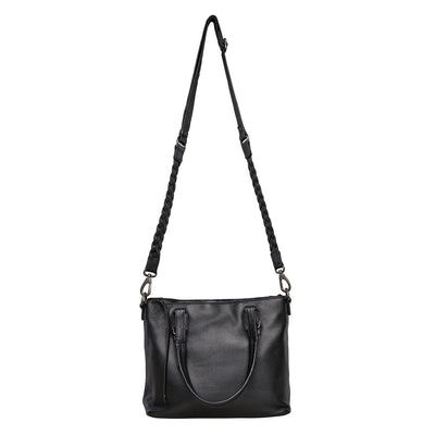 Concealed Carry Bailey Leather Satchel by Lady Conceal