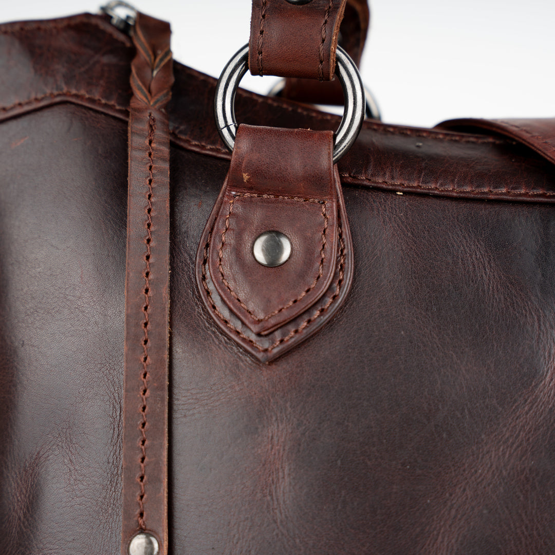 Concealed Carry Sadie Leather Satchel by Lady Conceal