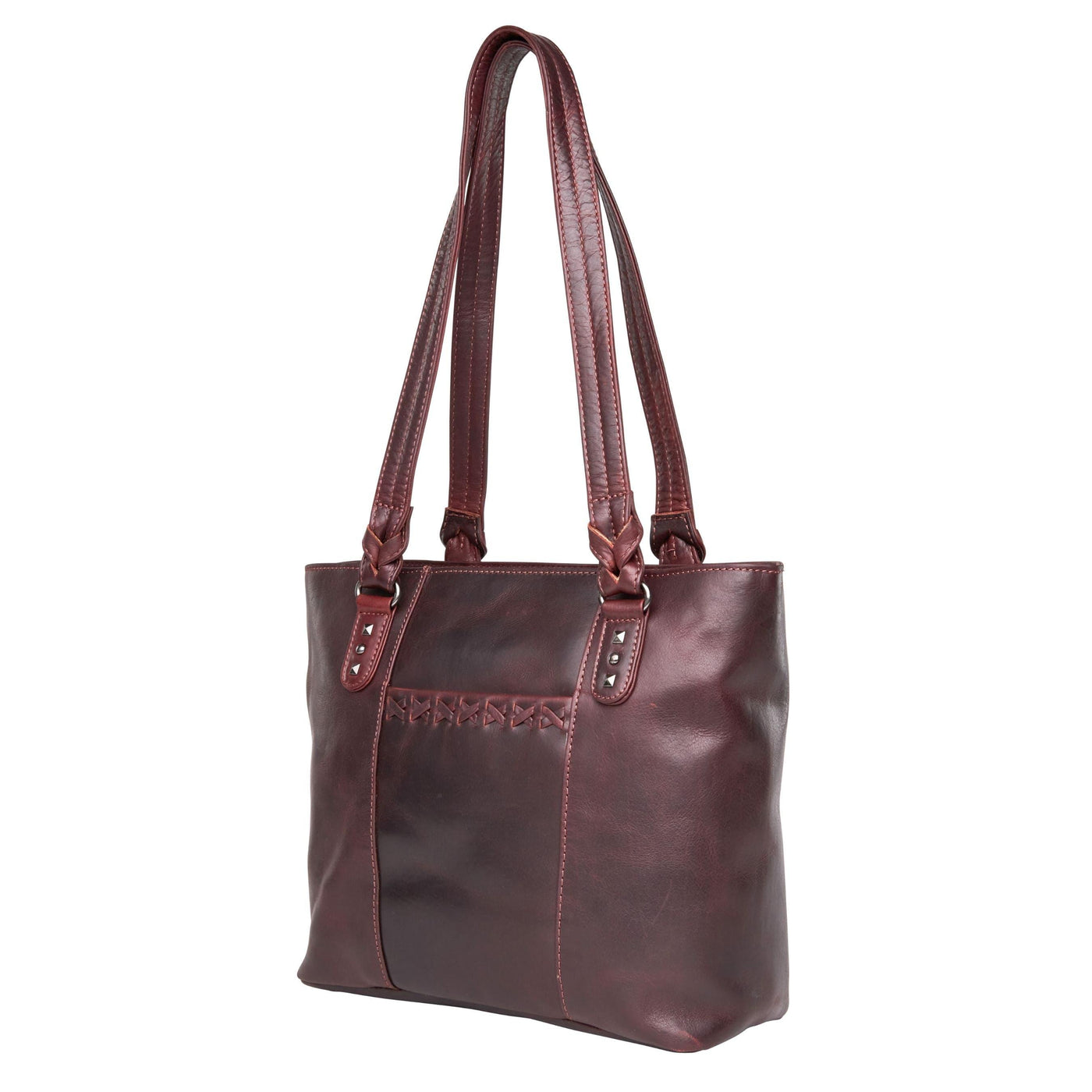 Concealed Carry Peyton Leather Tote for Women by Lady Conceal