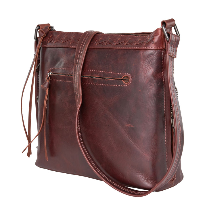 Concealed Carry Faith Leather Crossbody by Lady Conceal