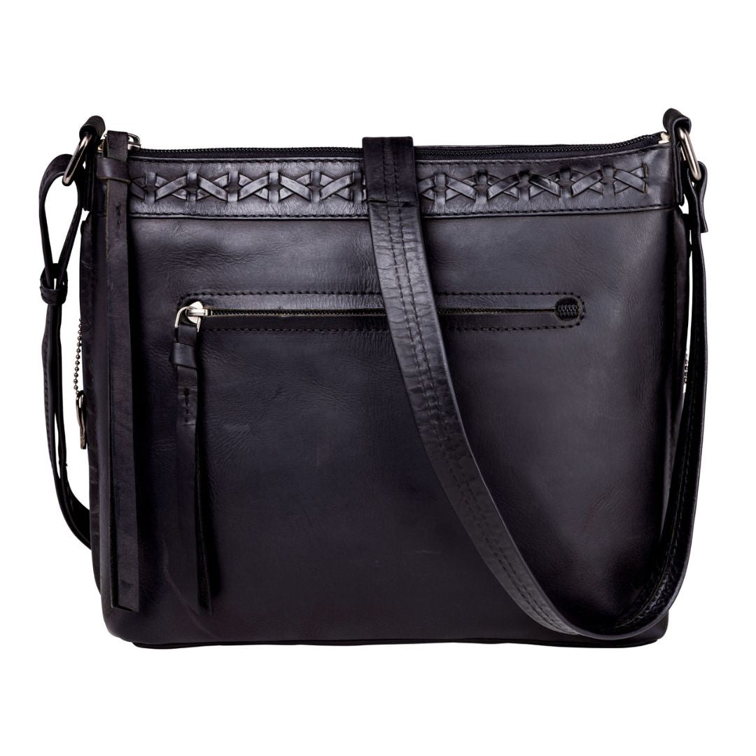 Concealed Carry Faith Leather Crossbody by Lady Conceal