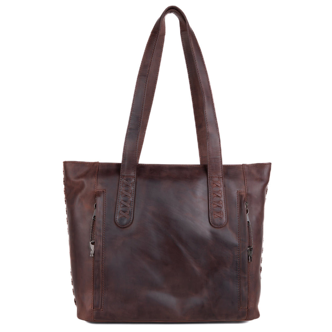 Concealed Carry Norah Leather Tote by Lady Conceal