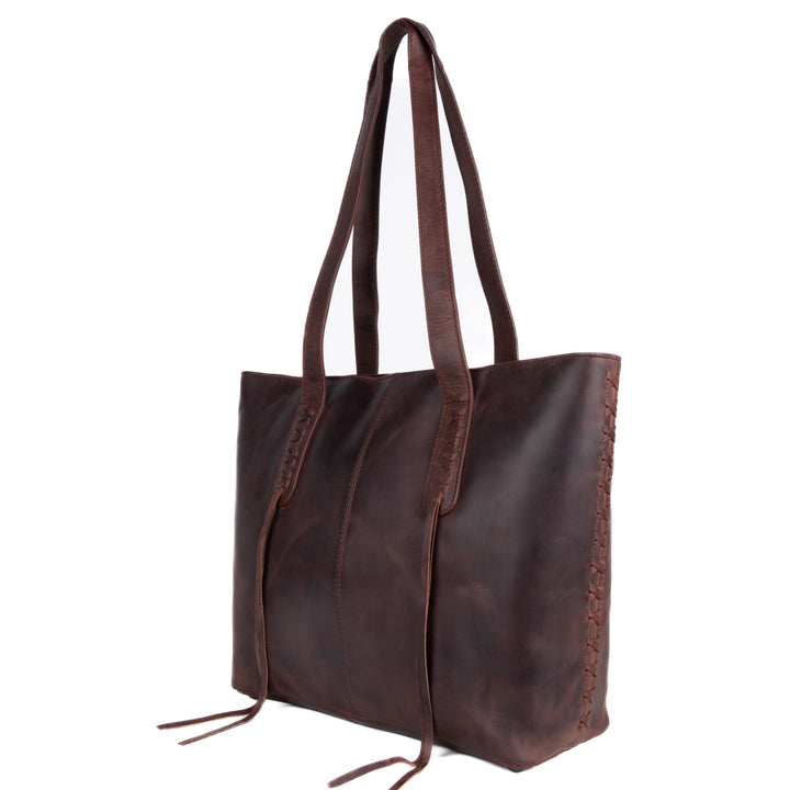 Concealed Carry Norah Leather Tote by Lady Conceal