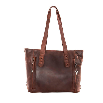 Concealed Carry Norah Leather Tote by Lady Conceal