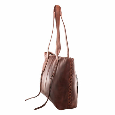 Concealed Carry Norah Leather Tote by Lady Conceal