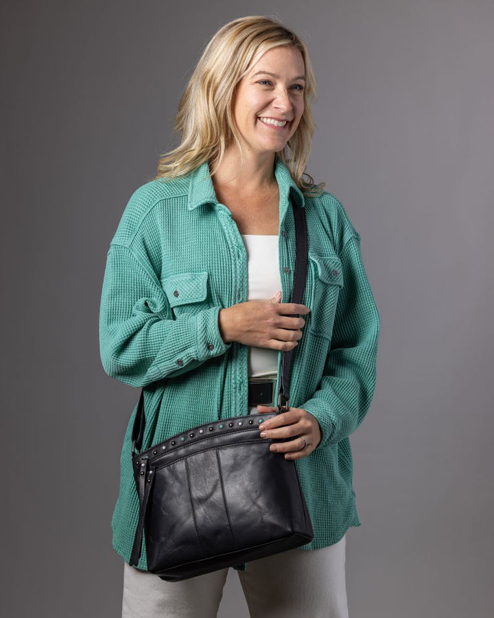 Concealed Carry Brynn Leather Crossbody by Lady Conceal