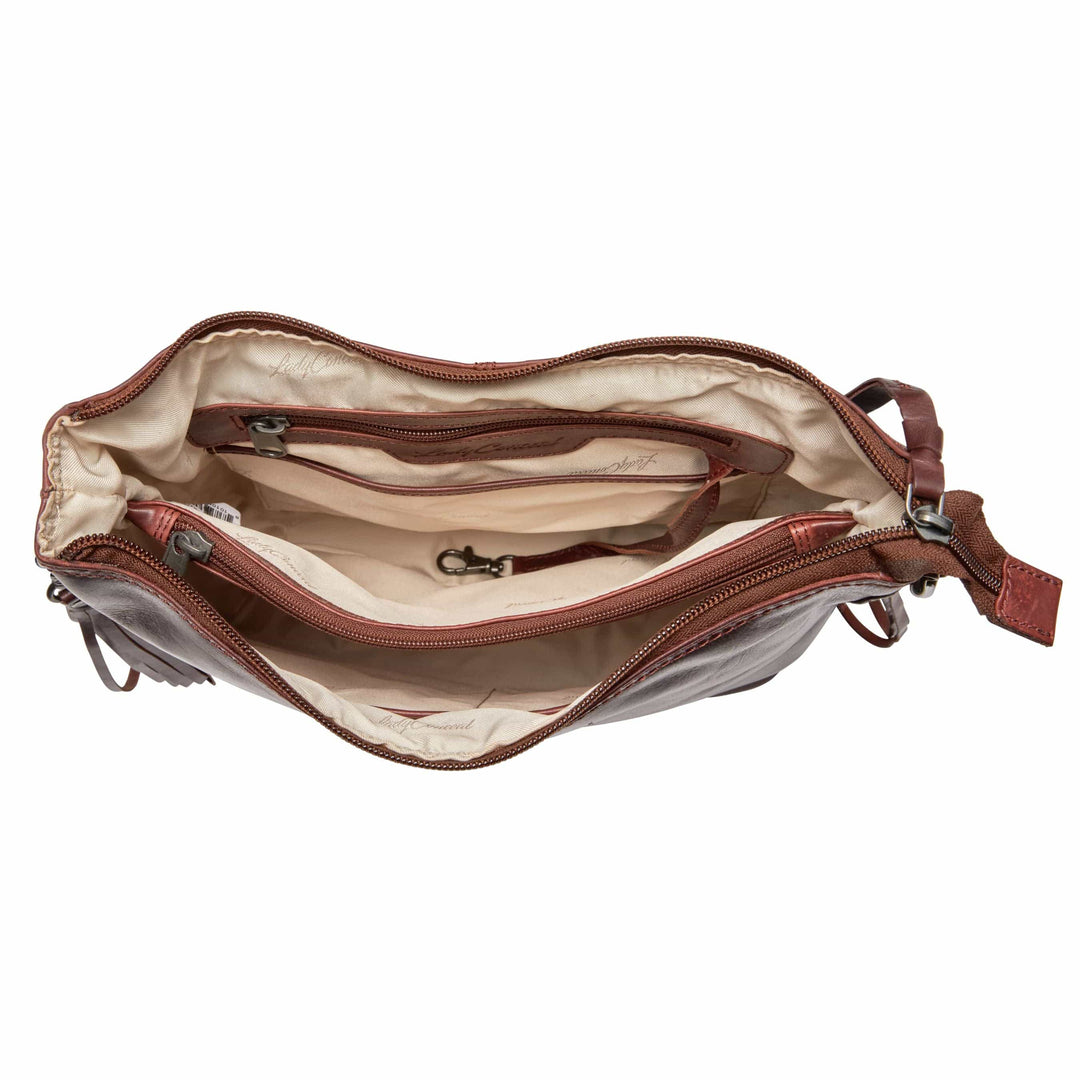 Concealed Carry Purse Blake Leather Crossbody by Lady Conceal