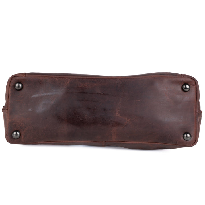 Concealed Carry Reagan Medium Leather Tote by Lady Conceal