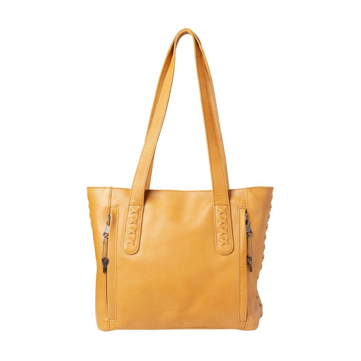 Concealed Carry Reagan Medium Leather Tote by Lady Conceal