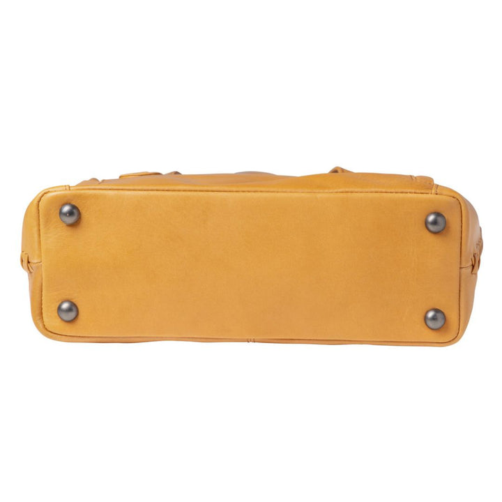 Concealed Carry Reagan Medium Leather Tote by Lady Conceal