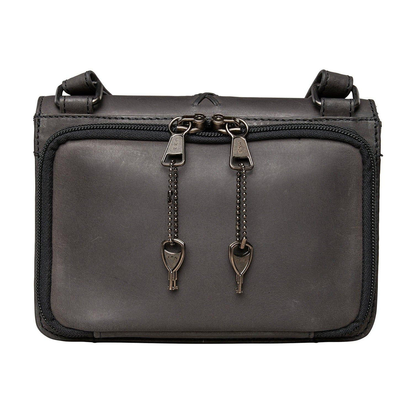 Concealed Carry Jolene Leather Crossbody Organizer by Lady Conceal