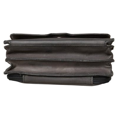 Concealed Carry Jolene Leather Crossbody Organizer by Lady Conceal