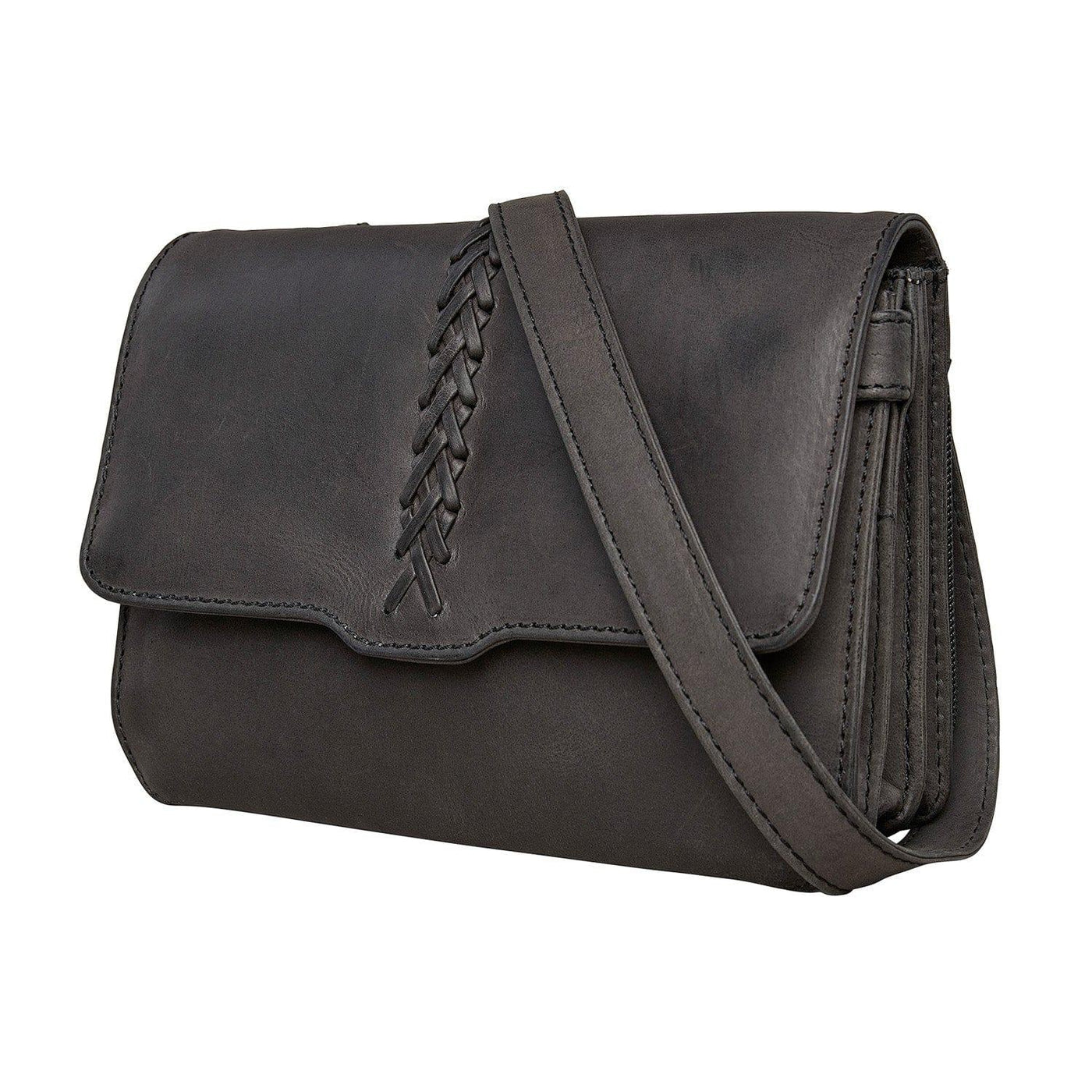 Concealed Carry Jolene Leather Crossbody Organizer by Lady Conceal