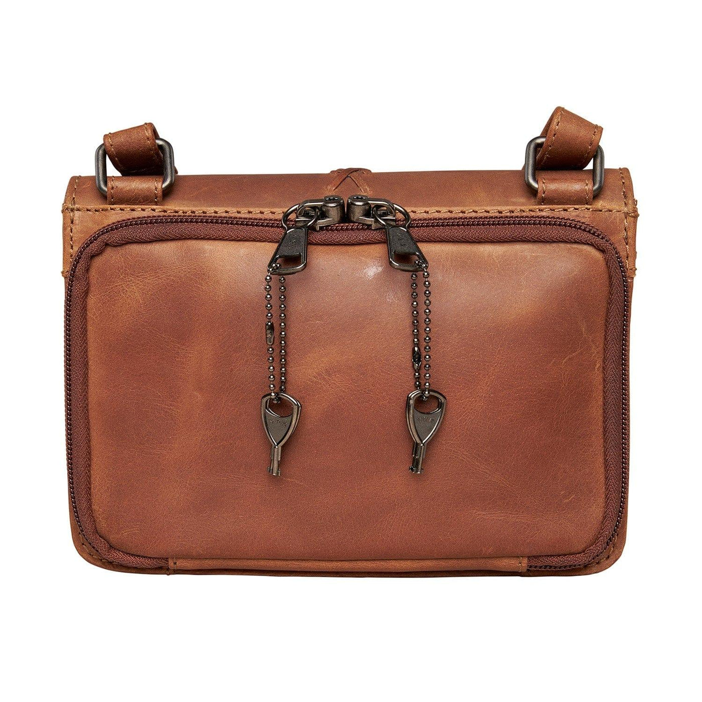 Concealed Carry Jolene Leather Crossbody Organizer by Lady Conceal